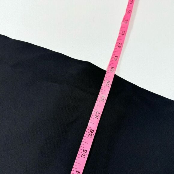 Ann Taylor Dress Womens 16 Black Short sleeve A Line Flare Crewneck Mature - Picture 4 of 11